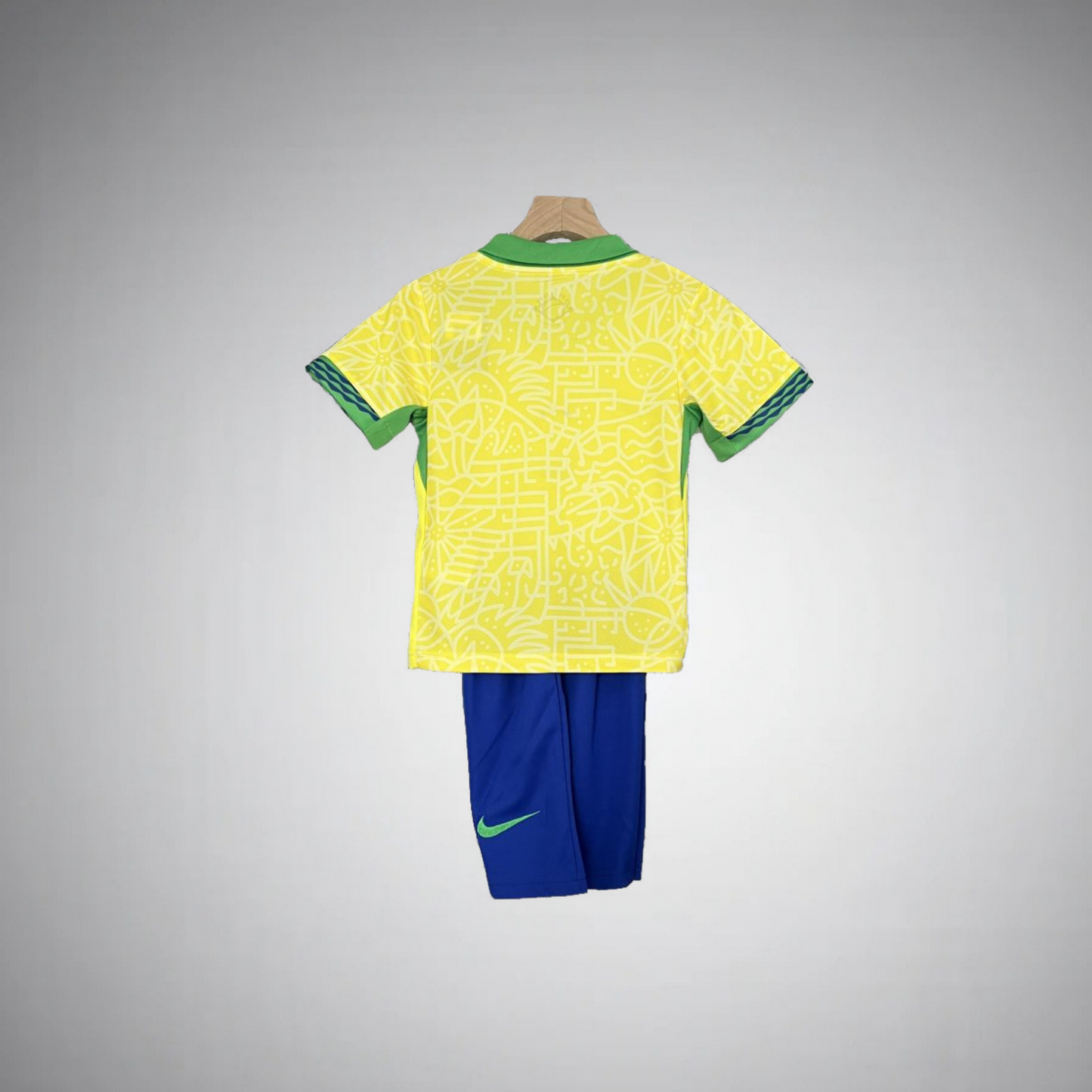 Brazil 2024 Home Kit Kids Size