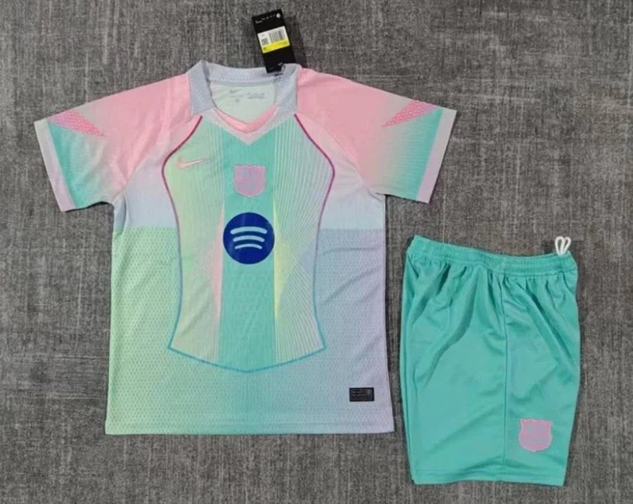Barcelona pink kids kit