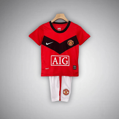 09/10 Manchester United Home Kids Size Kit