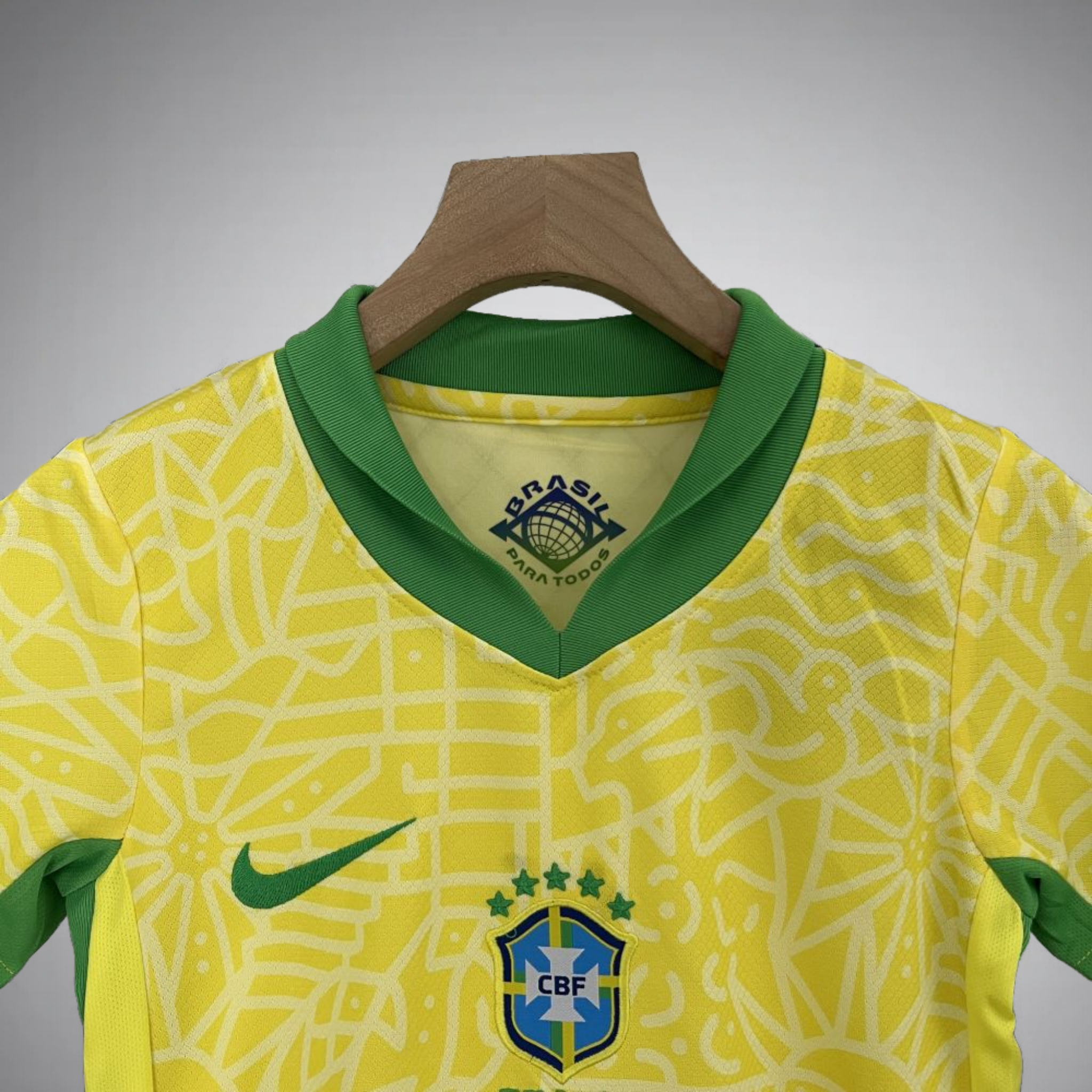 Brazil 2024 Home Kit Kids Size