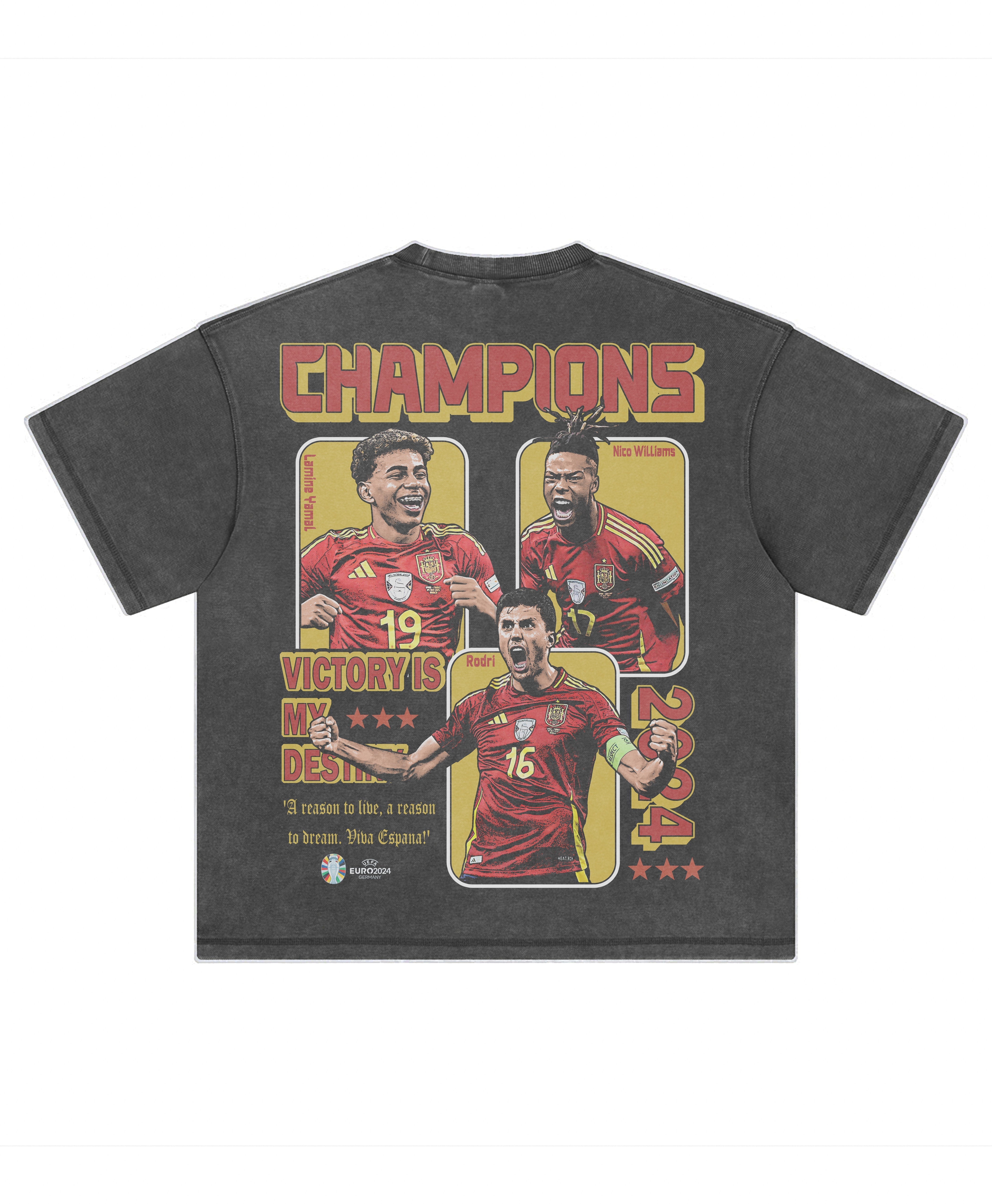 SPAIN EURO 2024 TEE