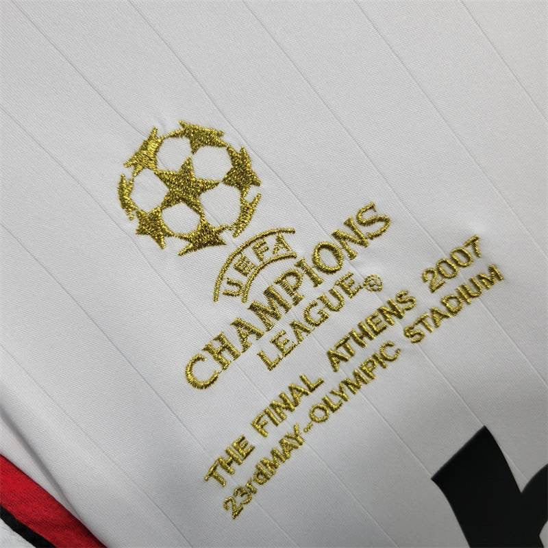 AC Milan 2007 UCL Long Sleeve Away Kit