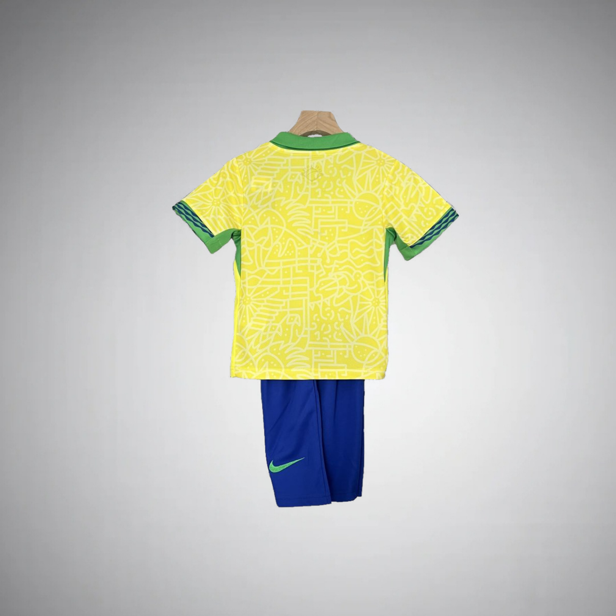 Brazil 2024 Home Kit Kids Size