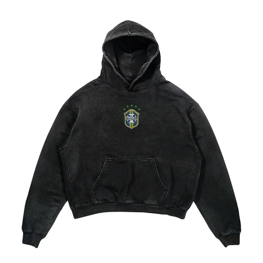 Brazil Essentials Hoodie - Black