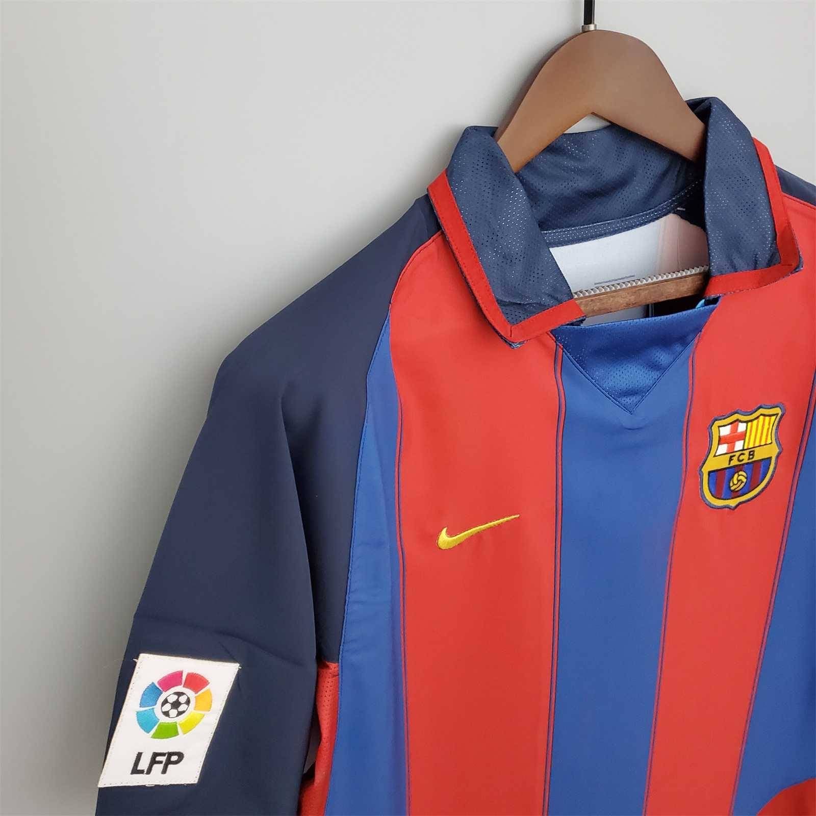 Barcelona 2003-2004 Retro Home Kit