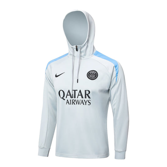 Paris Saint Germain White and Blue Tracksuit