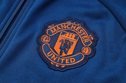 Manchester United Dark Blue Tracksuit