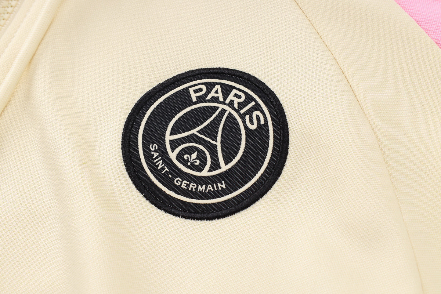 Paris Saint Germain Beige and Black Tracksuit