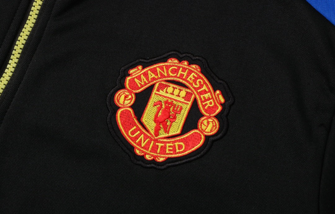 Manchester United Black Tracksuit