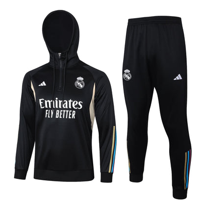 Real Madrid Black Tracksuit