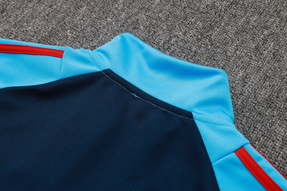 Arsenal Dark Blue and Light Blue Tracksuit