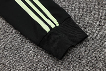 Manchester United Black and Dark Green Tracksuit