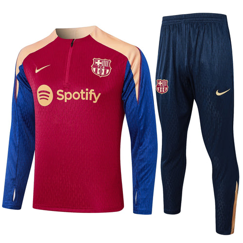 FC Barcelona Dark Blue and Red Tracksuit