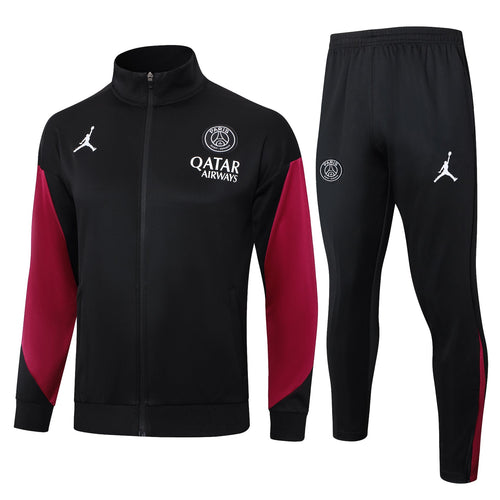 Paris-Saint-German Black and Pink Tracksuit