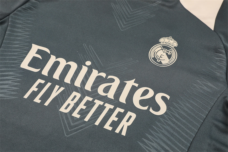 Real Madrid Grey Tracksuit II