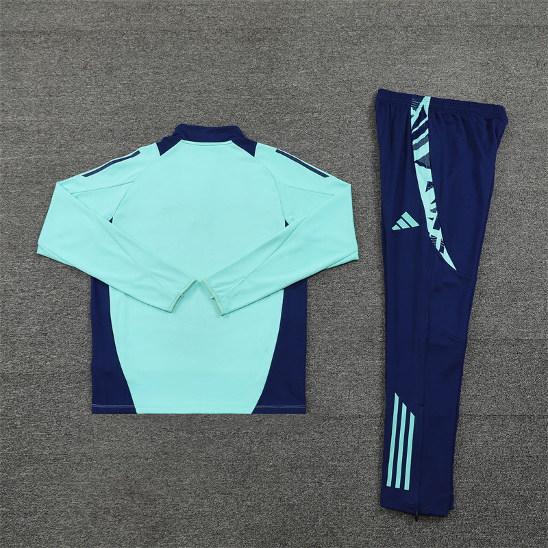 Manchester United Blue and Mint Tracksuit