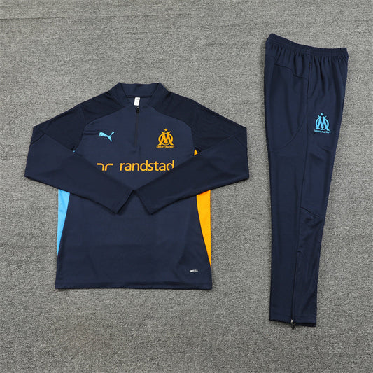 Olympique de Marseille Dark Blue Tracksuit