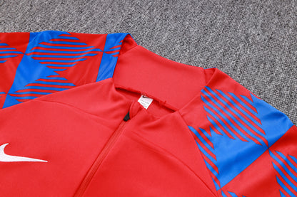 FC Barcelona Dark Blue and Red Tracksuit