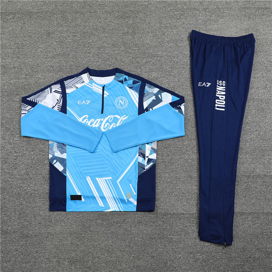 Napoli Dark Blue and Light Blue Tracksuit