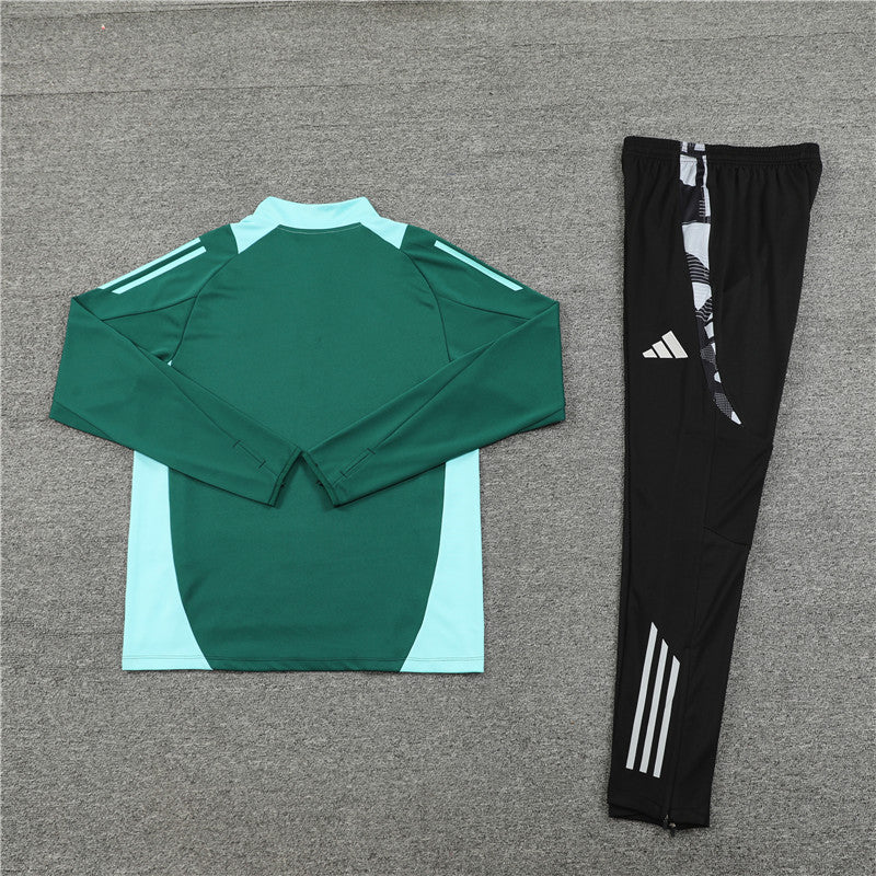 Manchester United Black and Green Tracksuit