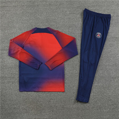 Paris-Saint-German Dark Blue and Red Tracksuit III