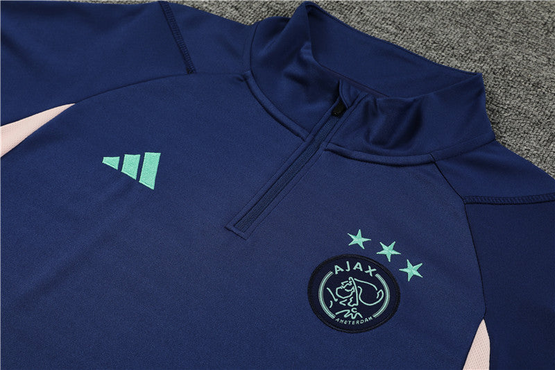 Ajax Dark Blue Tracksuit