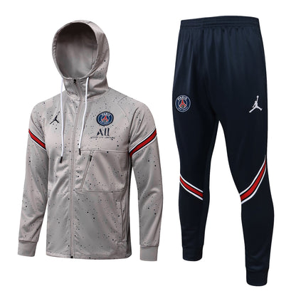 Paris Saint German Dark Blue and Grey Tracksuit