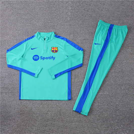 FC Barcelona Mint and Blue Tracksuit