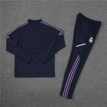 Real Madrid Dark Blue Tracksuit