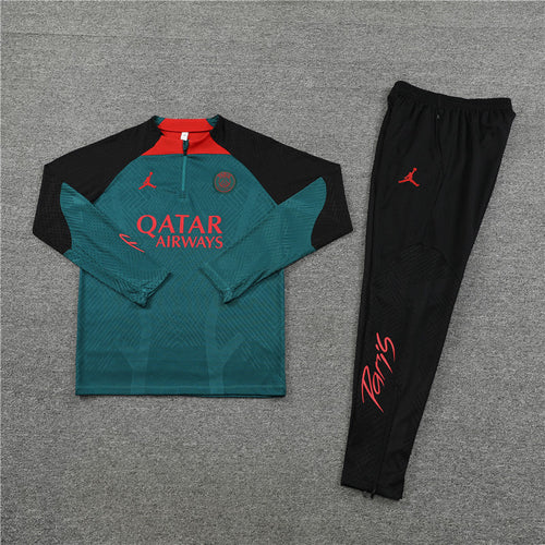 PSG Black and Green Tracksuit