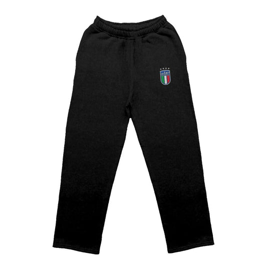 Italy Football Sweats (Baggy) -  Black