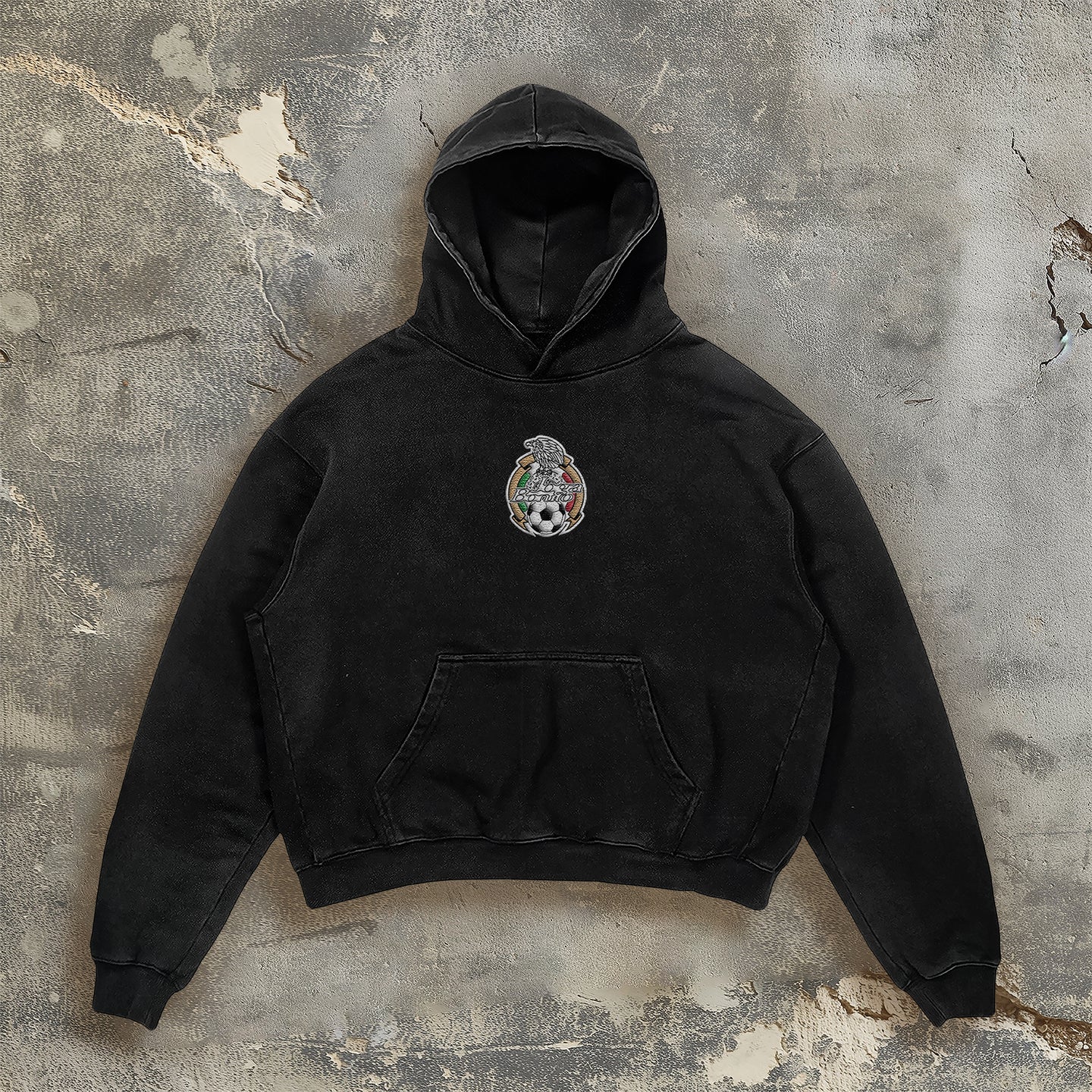 Mexico Essentials Hoodie - Black