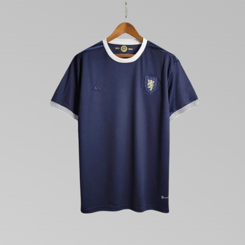 2023 Scotland 150th Anniversary Edition Navy Blue Football Shirt